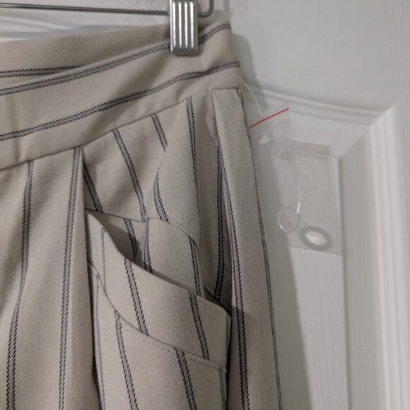 NEW Free People | Tegan Striped Barrel Trousers - Picture 6 of 12